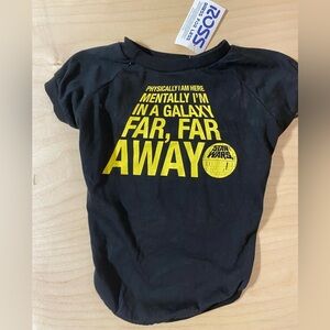Star Wars Dog Mentally Far Away Tee Medium (IC)